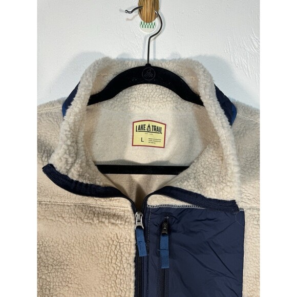Sherpa Winter Vest Thermal Fast Dri Lake & Trail Men's Size L Outdoors Western - Picture 3 of 6